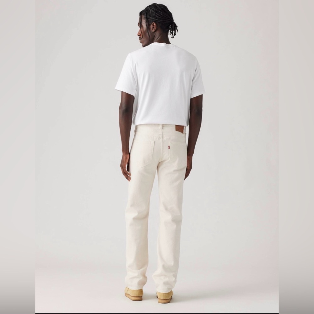 Levi's 501 snoop dog collaboration Men's Straight Jeans in Cream